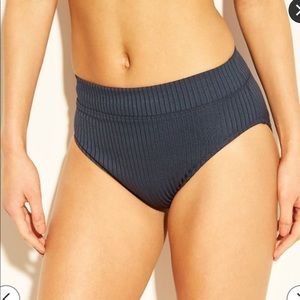 High waisted bikini bottoms